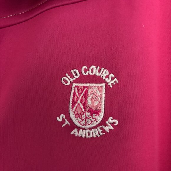 Women's Murray Golf St. Andrew's Old Course Zip-Up Midlayer Jacket Outerwear XL - Picture 2 of 14